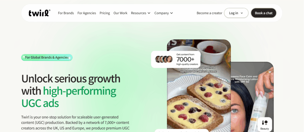 Twirl: Cross-Platform Ad Inspiration & Trend Exploration