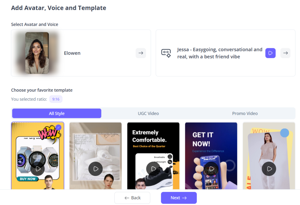 Voiceovers & Avatars