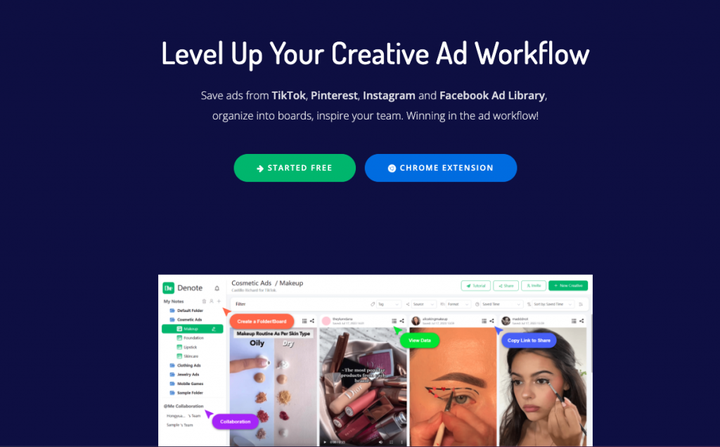 Creative Idea Collaboration Tools - Denote