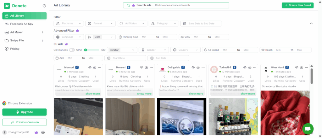 Use Filters to Find the Ads That Matter