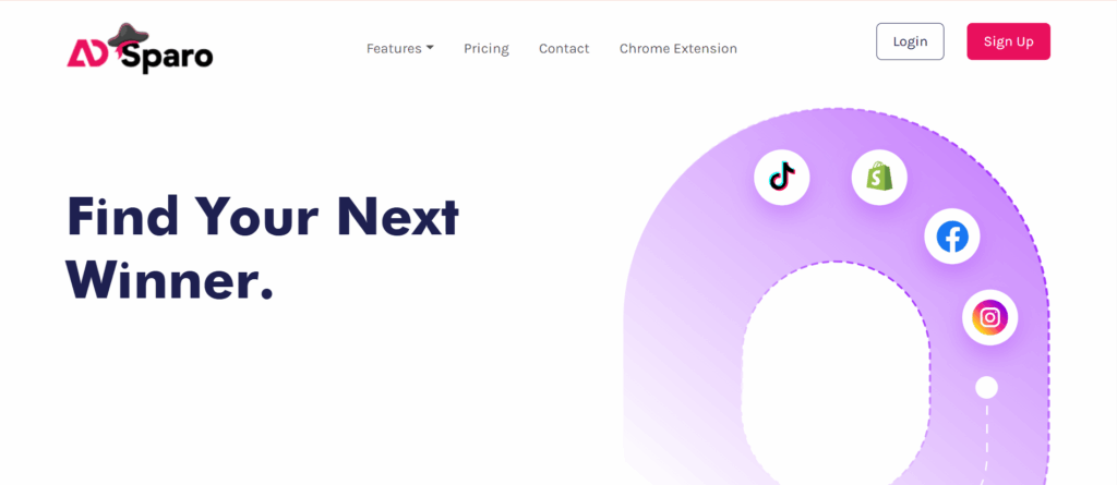 AdSparo: Lightweight Tool for Ad Library Search & Discovery