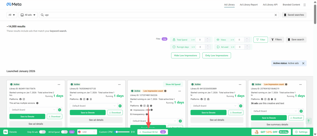 Download or Download All Ad