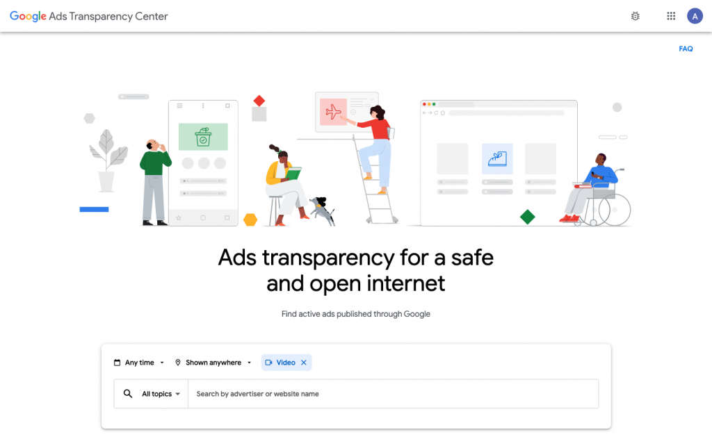 YouTube Ads Library - Denot