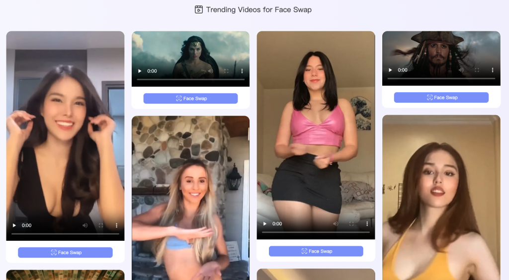 Trending Videos for Face Swap