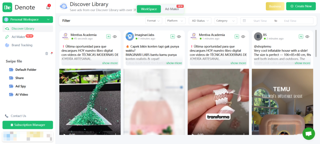 Save, Organize, and Benchmark Ads for Future Campaigns