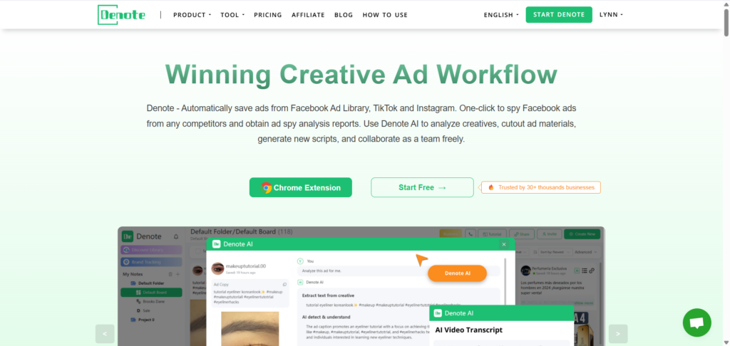 Discover High-Quality Ads on Platforms like Facebook and TikTok