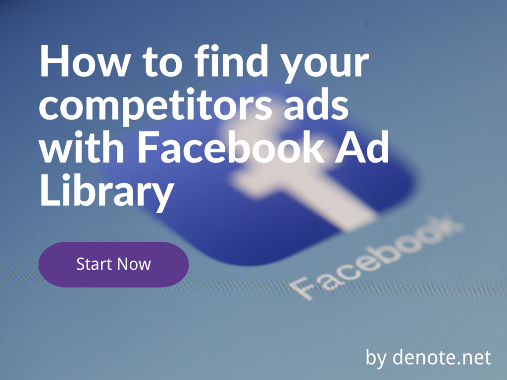How to find your competitors ads with Facebook Ad Library