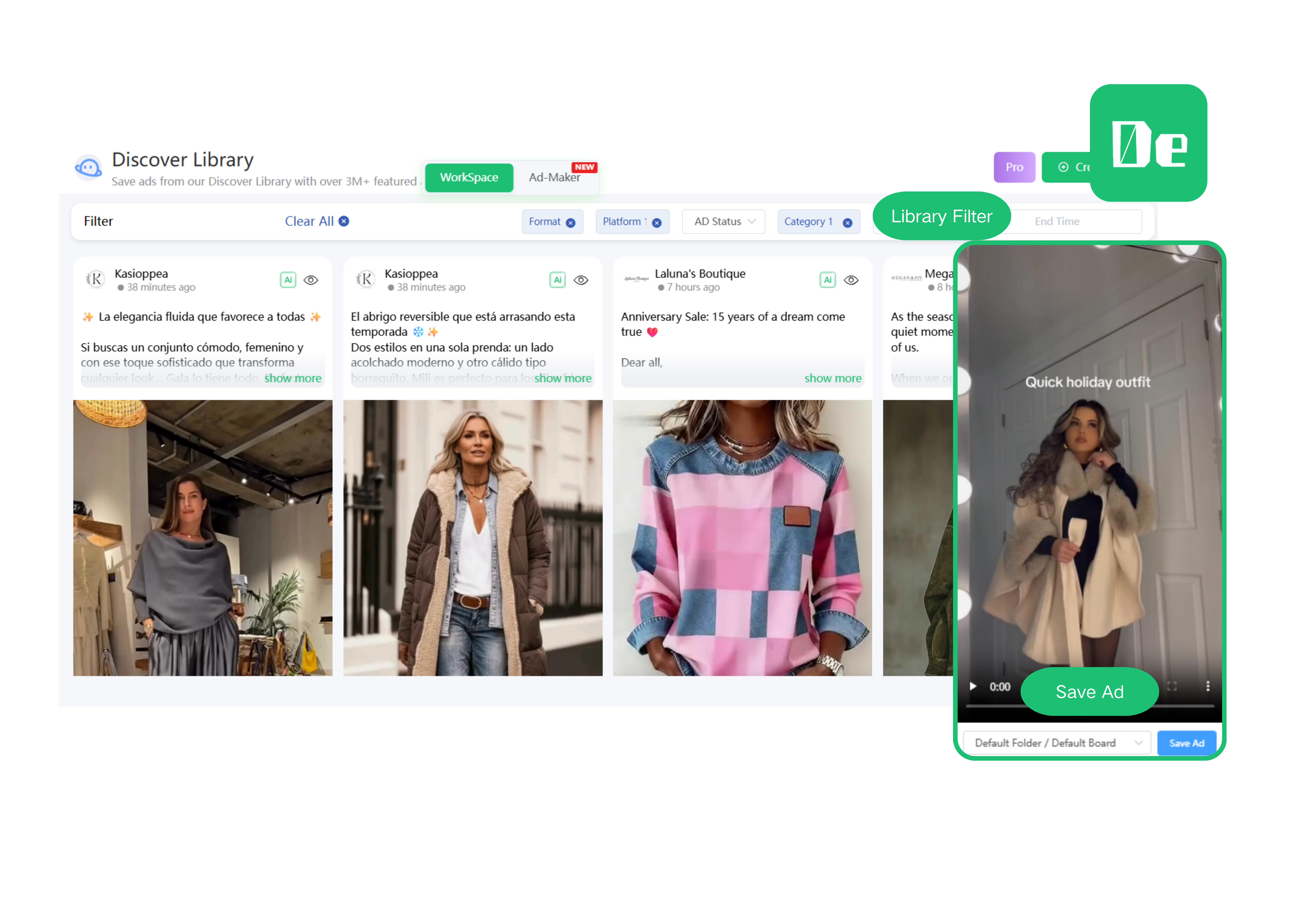 Denote Ad Library - Denote