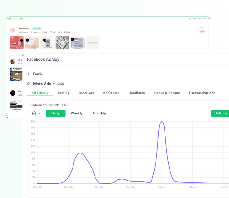 Track & Analyze Competitor Ads