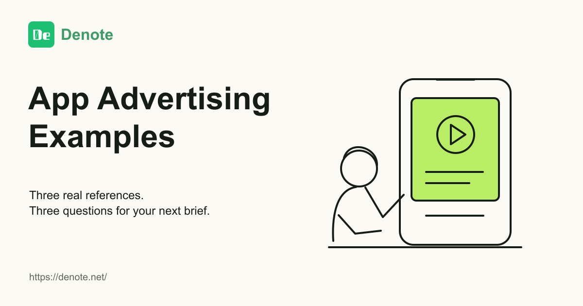 App Advertising Examples: 3 Real Posters to Study