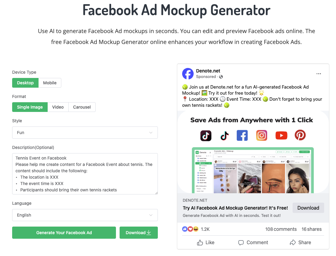 facebook-ad-mockup-generator